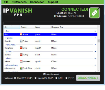IPVanish Software