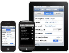 SaferVPN für iPhone, iPad und Android